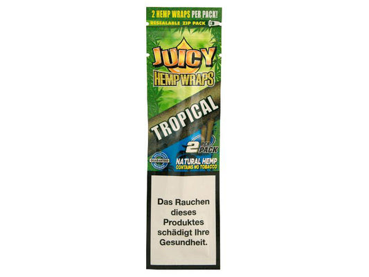 Juicy Hemp Blunts 25er Display - TROPICAL