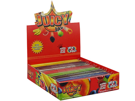 Juicy Jay´ s King Size Slim 24 Hefte je 32 Blatt