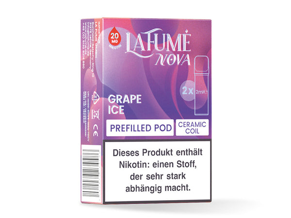 Lafumé NOVA POD - Grape Ice (Traube, Eis) 2er-Set 20mg