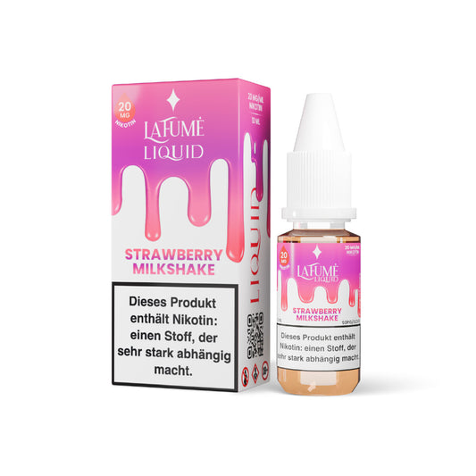 Liquid - Strawberry Milkshake - 10 Stk.