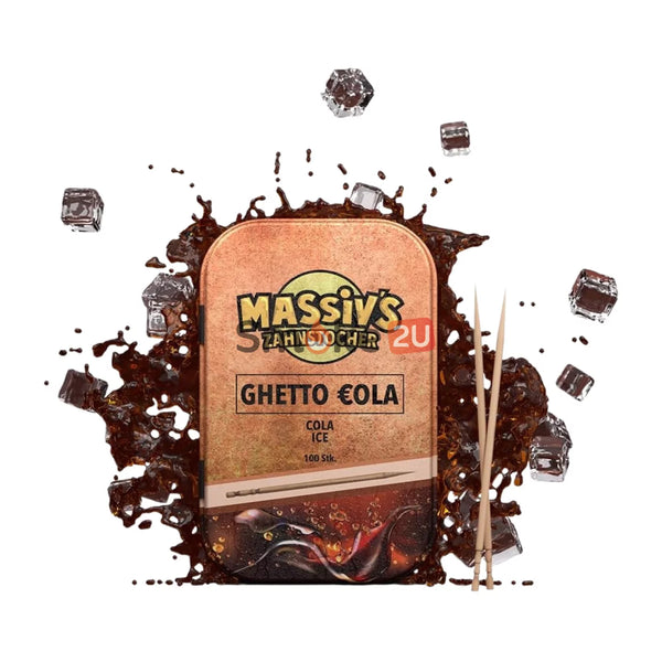 Massiv's Zahnstocher – GHETTO COLA (10 Stück)