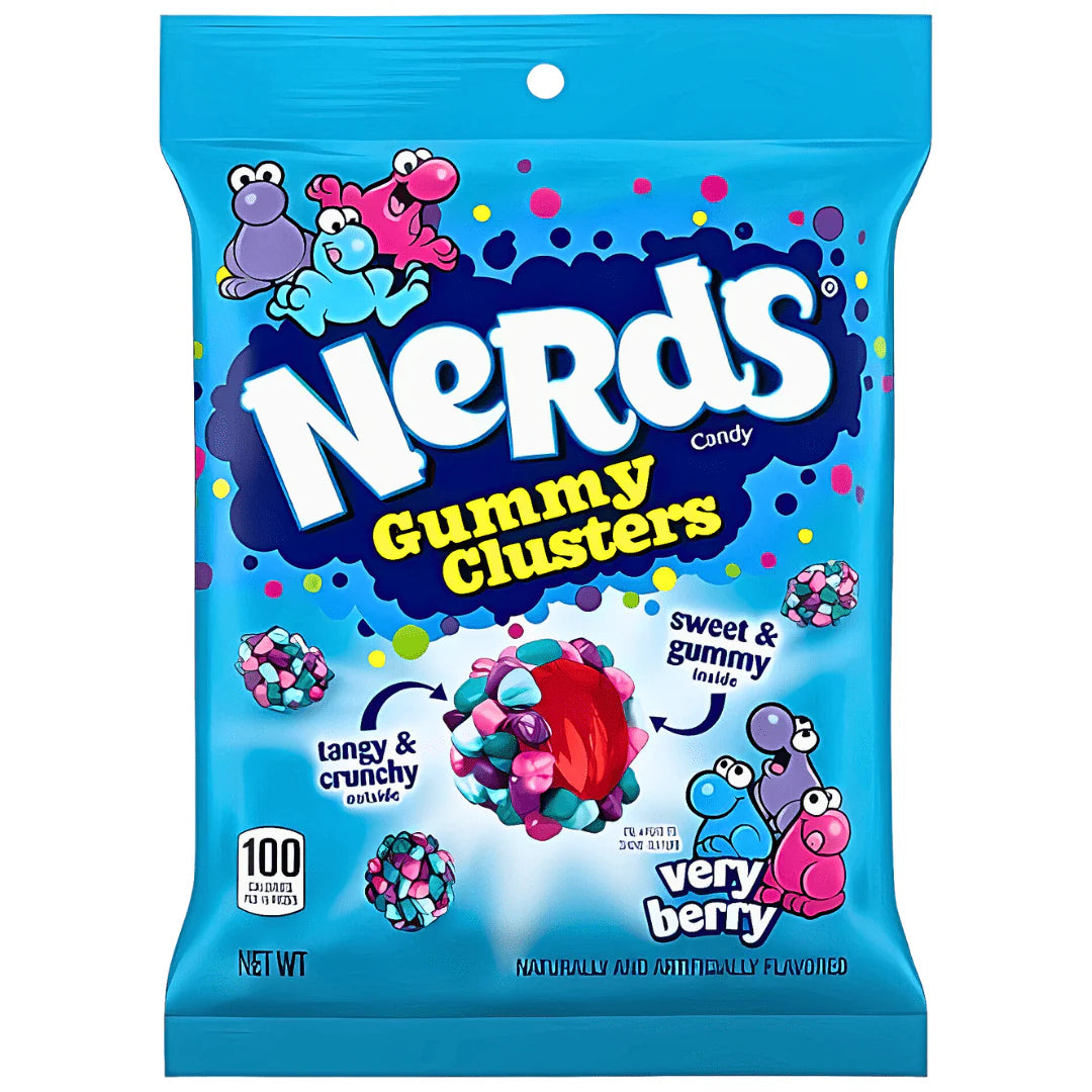 Nerds Gummy Cluster Very Berry 12×84 g