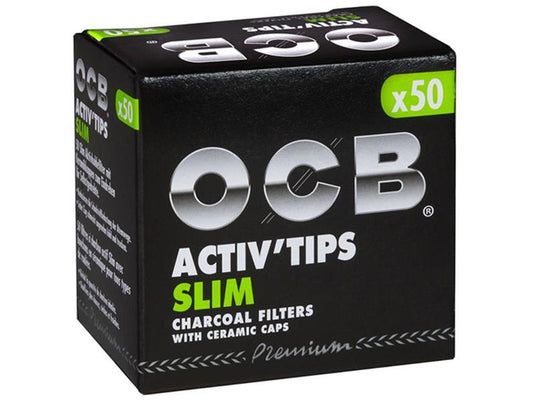OCB Activ Tips  7mm Aktivkohlefilter (10 x 50 Stück)