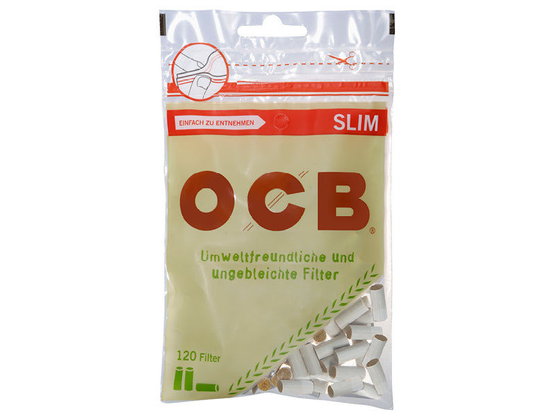 OCB Unbleached Slim Virgin Filter