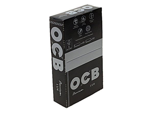 OCB Paper "Premium" 1 1/4 ultra-fine; á 50 Blatt; 25er Pack