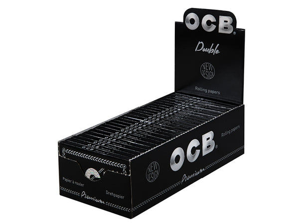 OCB Schwarze Premium kurz No 4 – 25 Heftchen à 100 Blatt
