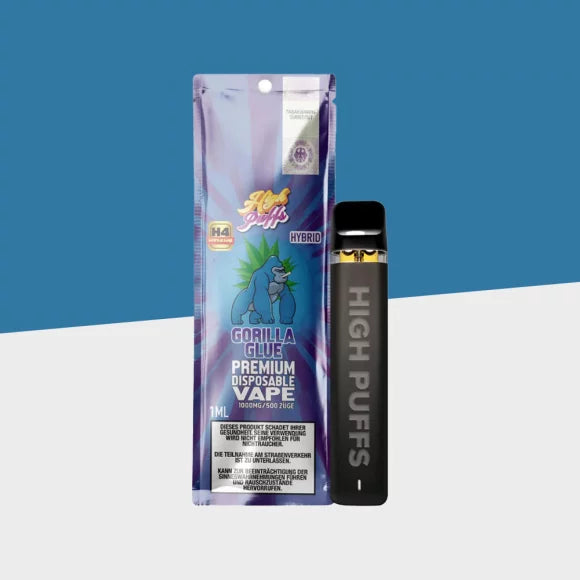 High Puffs H4 Superior Vape - 1ml, Gorilla Glue