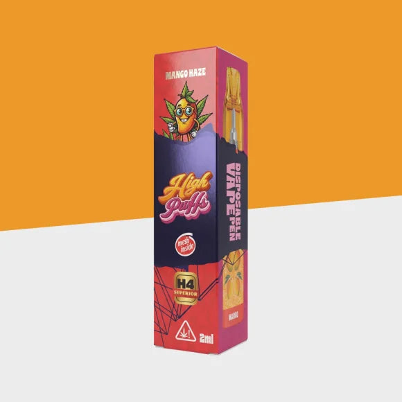 High Puffs H4 Superior Vape - 2 ml,  Mango Haze