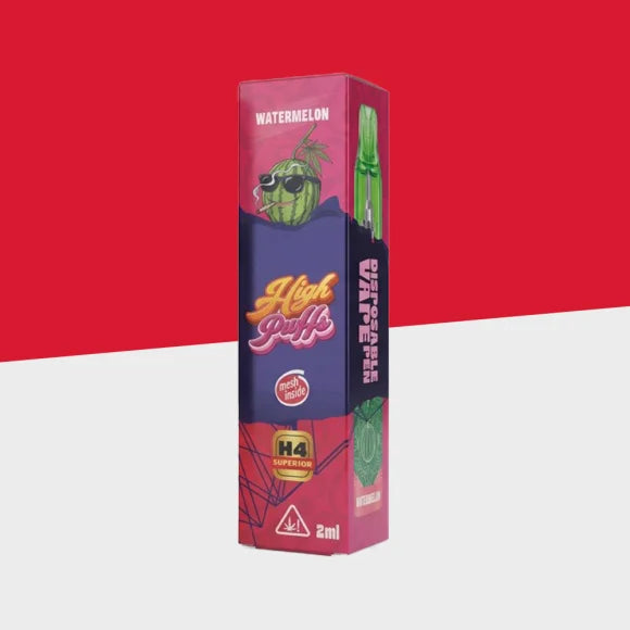 High Puffs H4 Superior Vape - 2 ml, Watermelon