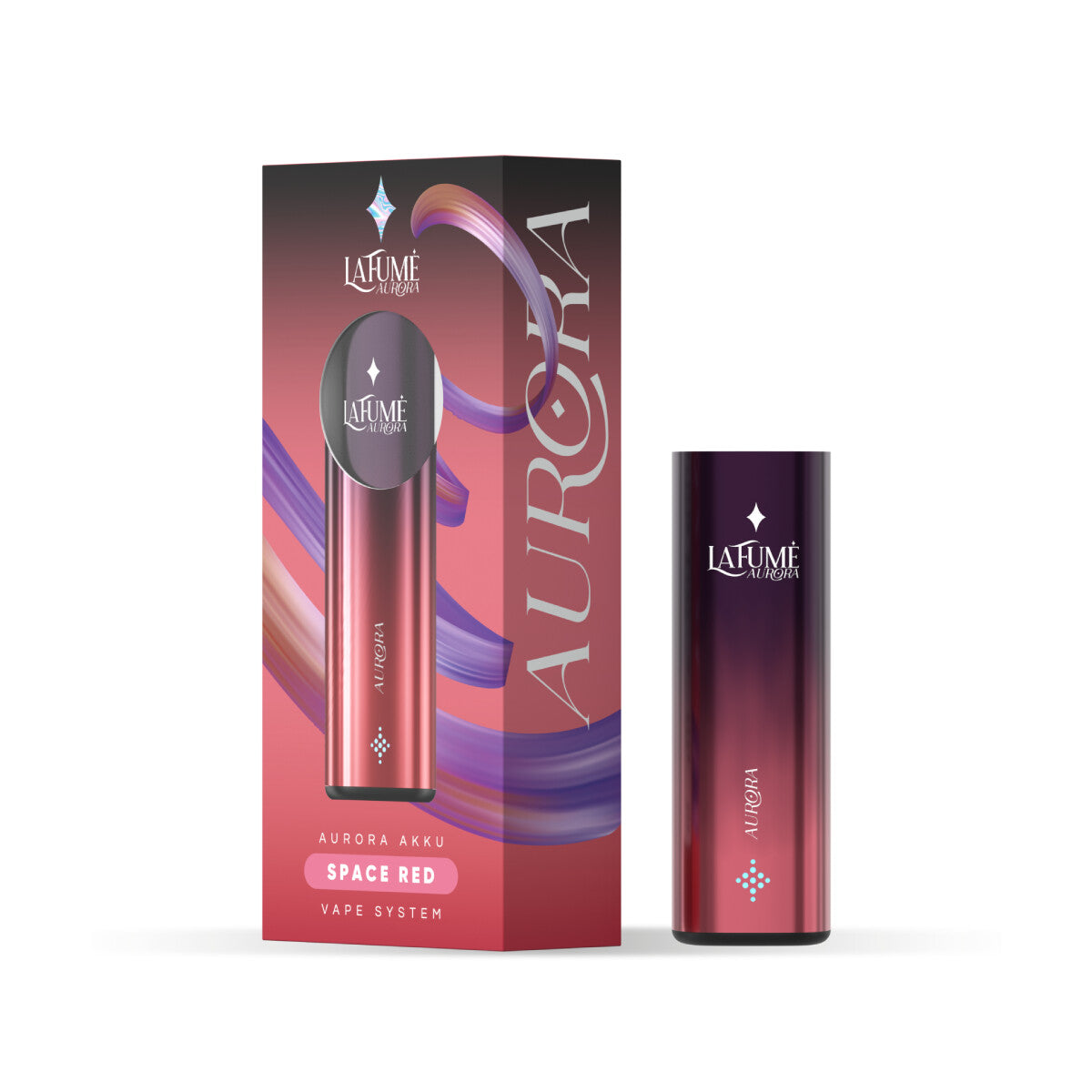 Aurora Akkuträger - Space Red (5 Stück)