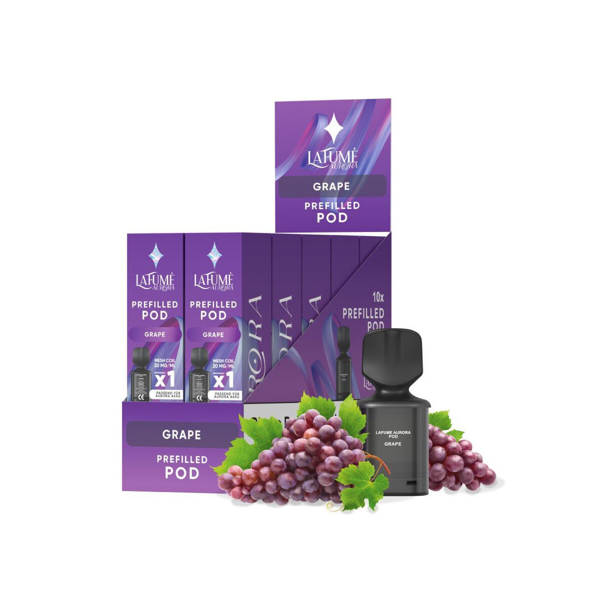 Aurora Pod - Grape (10 Stück)