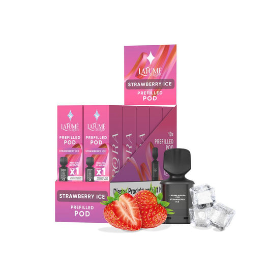 Aurora Pod - Strawberry Ice (10 Stück)