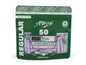 PURIZE Activekohlefilter Regular Size | 50er Beutel 9mm - Lila