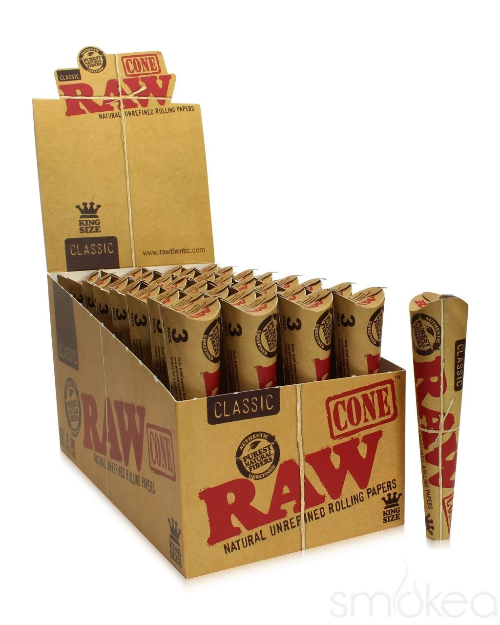Raw Classic Cone Pack Of 3 (32er)