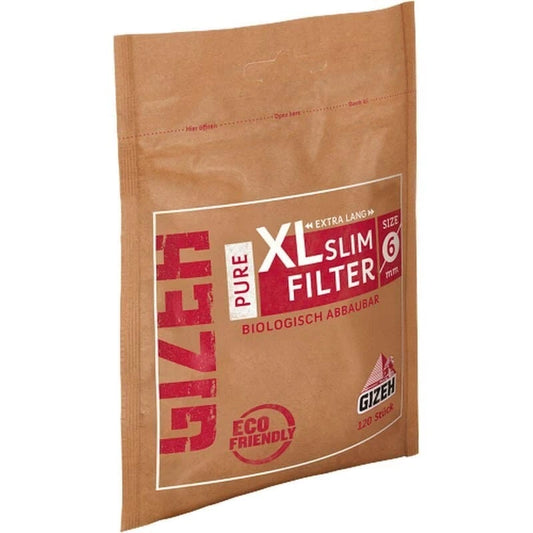 Gizeh Pure XL Slim Filter - 6mm Filter Durchmesser - 19 mm Länge