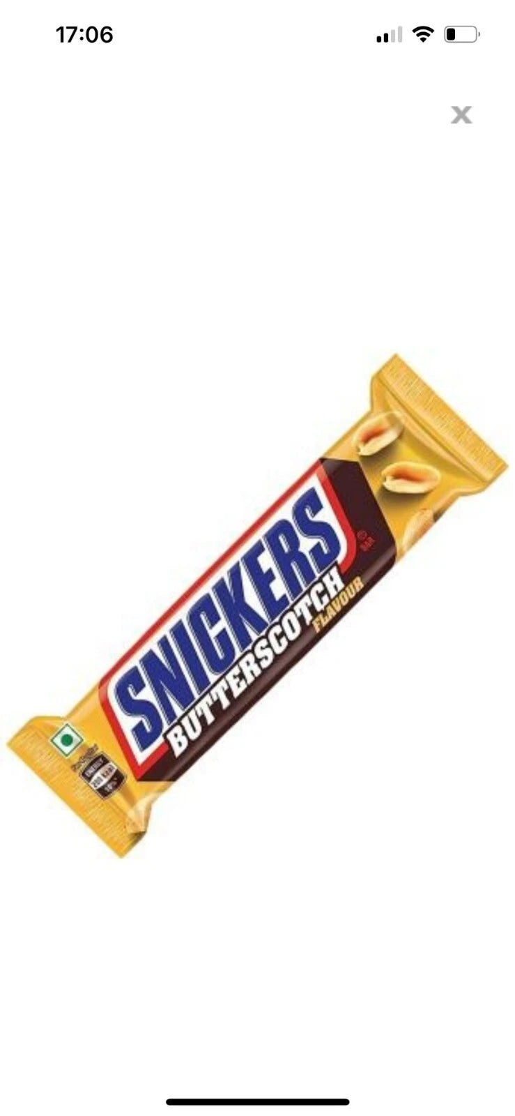 Snickers Butter Scotch Schokoriegel, 15 Stück, je 40 g