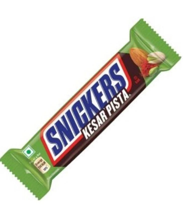 Snickers Kesar Pista Schokoriegel, 15 Stück, je 40 g