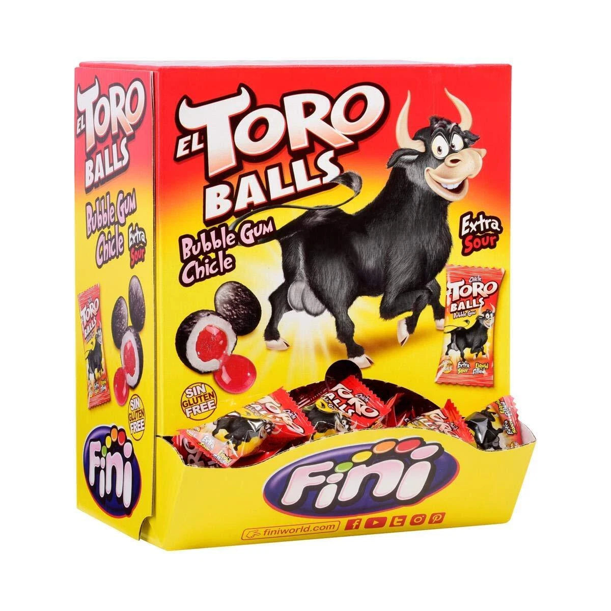 Fini Bubble Gum 200 Stk - Toro Balls