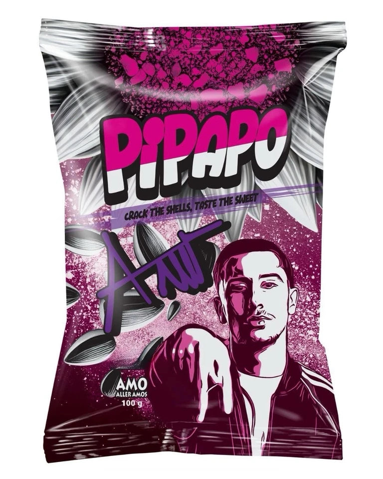 AMO PiPAPO Sonnenblumenkörner 100g - Popcorn