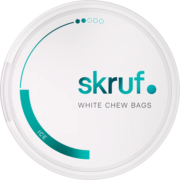 Skruf - Kautabak Medium #2 White Chew Bags