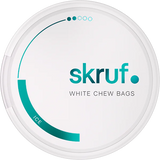 Skruf - Kautabak Medium #2 White Chew Bags
