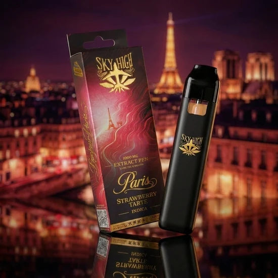 Sky High Vapes 1ml Vape Paris Strawberry Tarte (Indica)