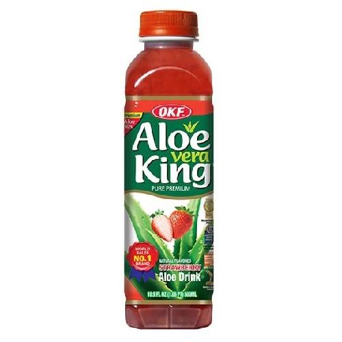 OKF Aloe Vera 20x500ml - Strawberry