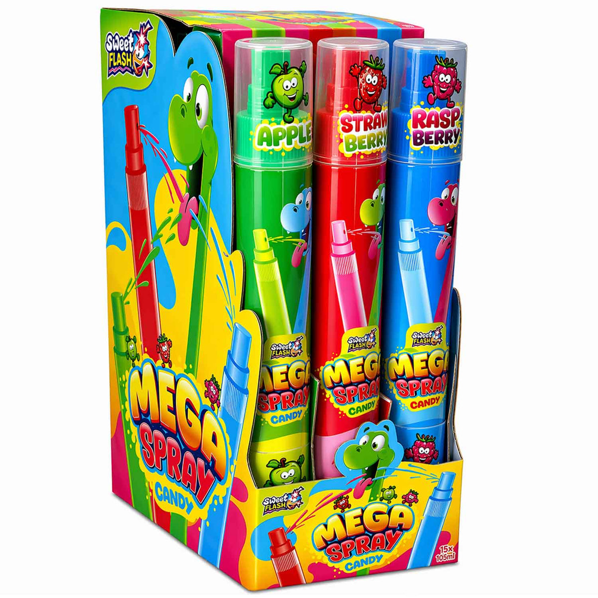 Mega Spray Candy 15 x 105 ml