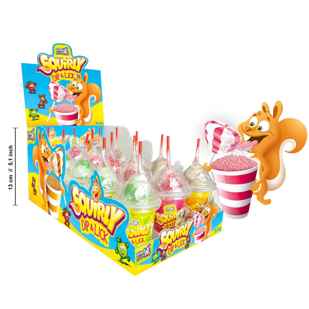 Squirly Dip & Lick 15 x 50 g