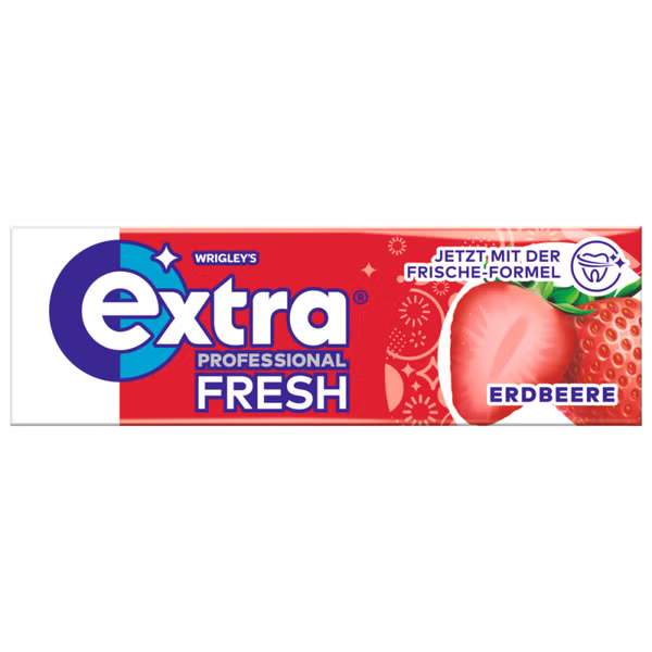 EXTRA Professional Fresh 30x10 Dragees - Erdbeere