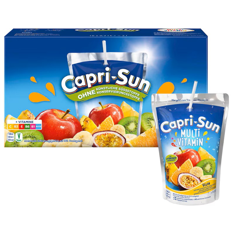 Capri-Sun Multivitamin Fruchtsaftgetränk 40x 0,2 l
